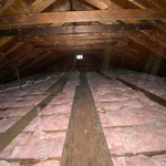 Attic Insulation Install