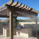 Outdoor Kitchen and Shade Structure