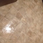 Bathroom floor