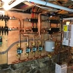 HE boiler installation