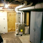 HE furnace, with A/C