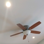 Recessed lighting and fan/light