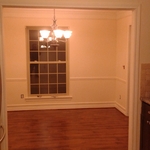 Opened wall