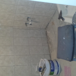Basement bathroom remodel