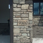 Stone Work with Handmade Outlet box