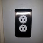 Finished outlet.