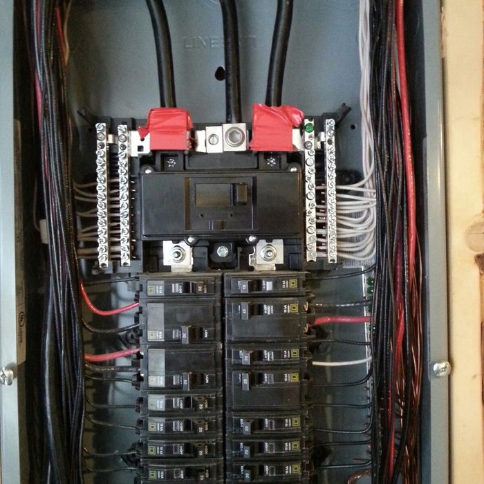 New leads, new panel and rewired.