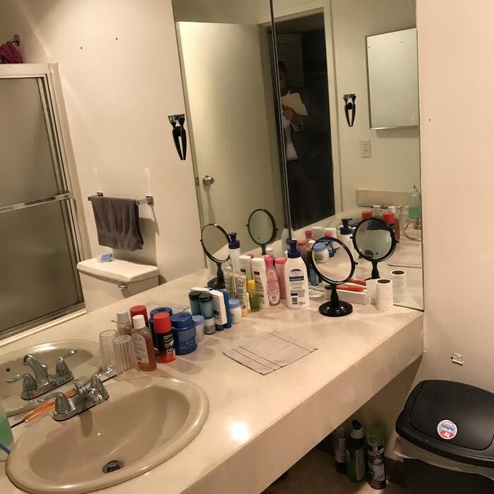 Bathroom Before