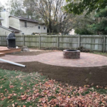 Patio and Fire Pit Build