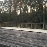 Upper deck in progress