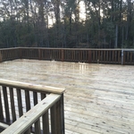Upper deck replaced