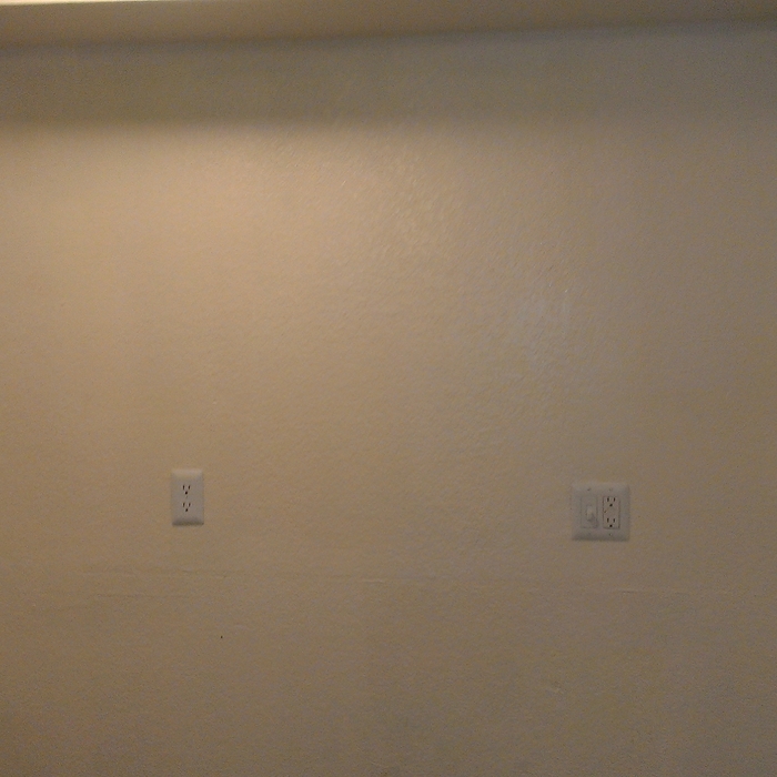 the kitchen