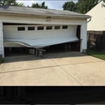 Crashed door