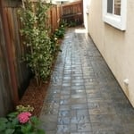 Paver walkway