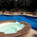 Dark Blue Pool Liner