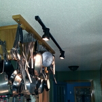Interior lighting for a professional cook at home