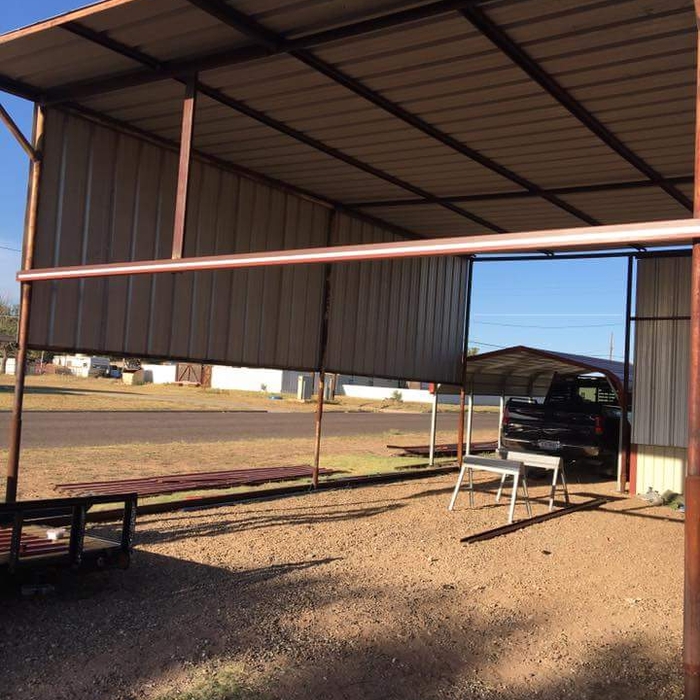 Replaced Side Walls