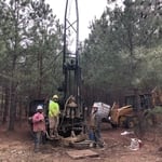 Mud rotary drilling