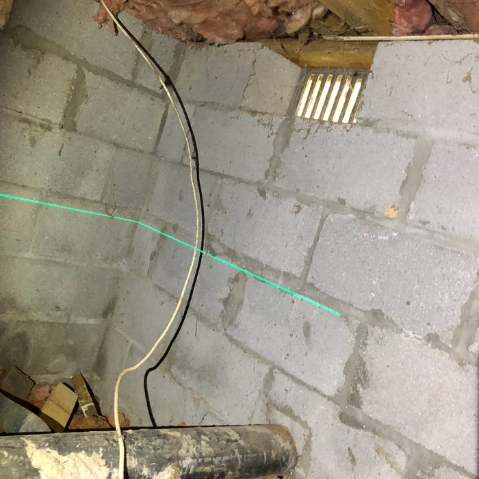 Crawlspace Laser Survey