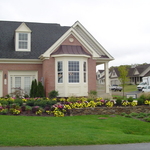 Model home landscape/hardscape