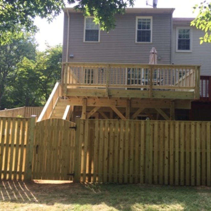 Wood Deck & Fence