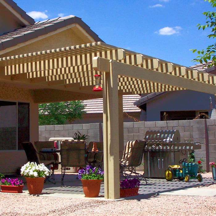 Lattice/Pergola Attached