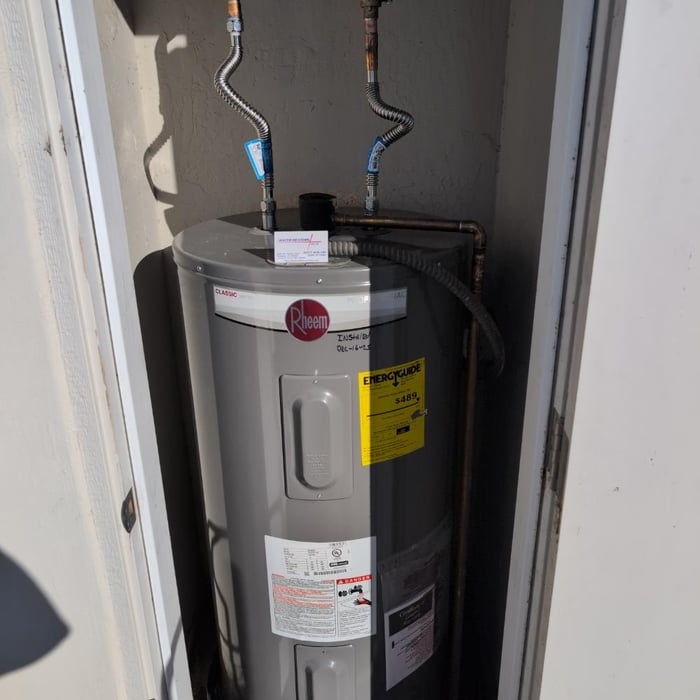 new water heater