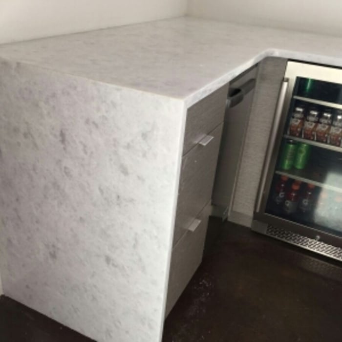 Basement refreshment bar