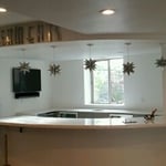 Basement refreshment bar