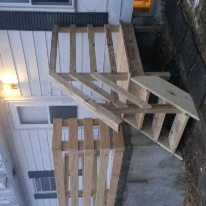 HONESDALE RAILING AFTER