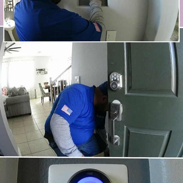Home alarm installation 2