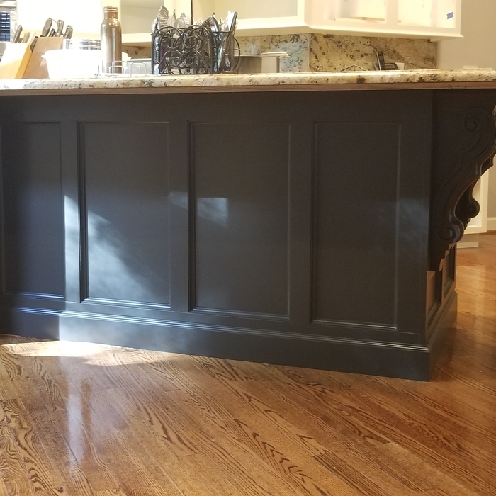 Island refacing and refinishing