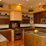 Contemporary kitchen.