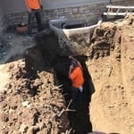 new sewer line