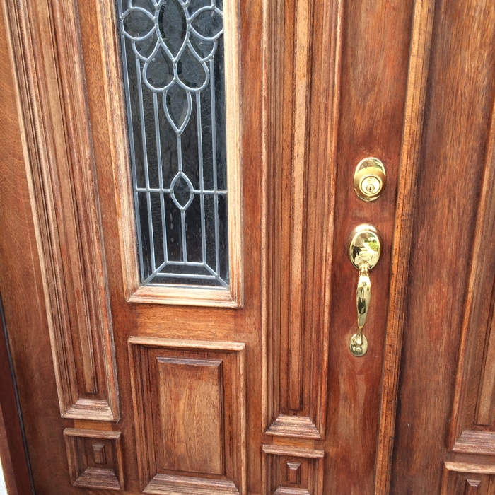 FRONT DOOR REFINISH