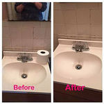 Sink before/after