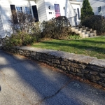 Old Fieldstone Retaining Wall (80 sq feet)