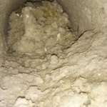 Clogged dryer ventilation, common lint
