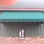 Drive through awning