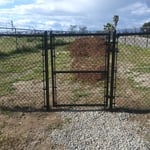 Black Vinyl Chain Link