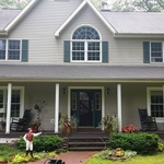 Cedar shake siding