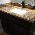 Finished bathroom