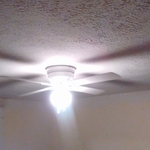 Hange sheetrock on ceiling