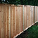 WOOD FULL PRIVACY SECTION