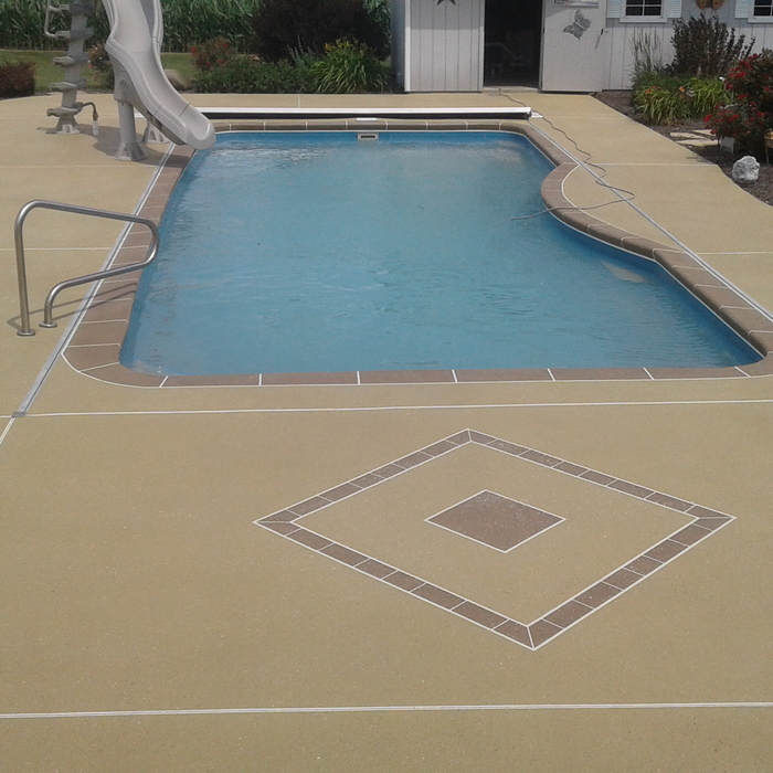 Pool deck
