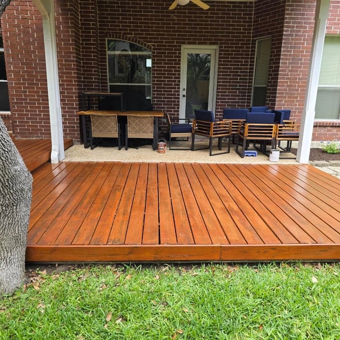 Deck restoration