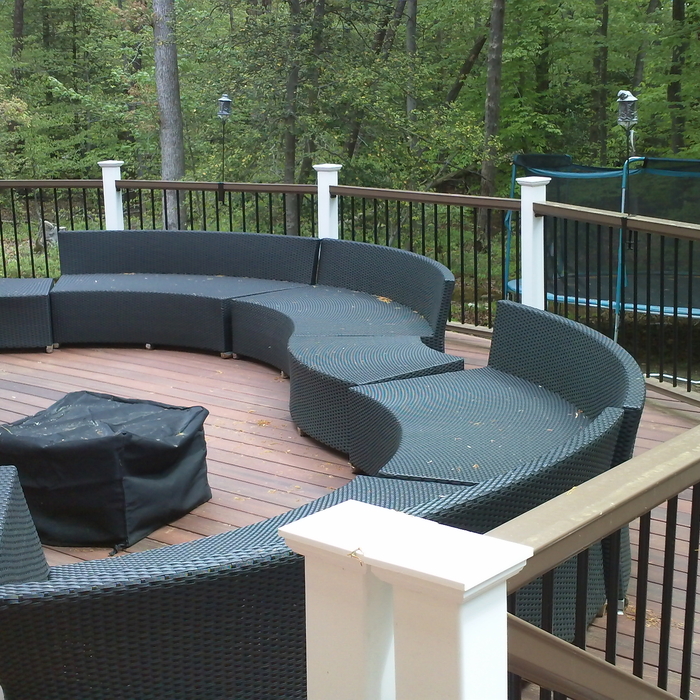 deck and gazebo