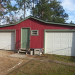 Finished Garage.
