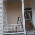 Exterior two story home