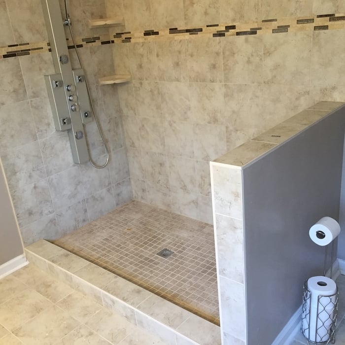 Master Bathroom With Shower